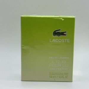 Lacoste L.12.12 Pour Lui Eau Fraiche 3.3 oz / 100 ml EDT Spray NEW & SEALED